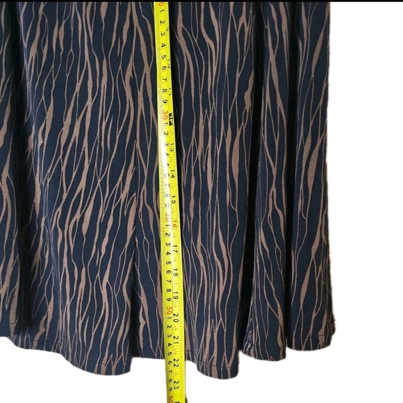 Liz Claiborne Classics Skirt Womens Sz 8 Black Pleated Preppy Academia Old Money - Picture 3 of 6